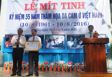 55th anniversary of Agent Orange/ dioxin catastrophe in Vietnam marked - ảnh 1